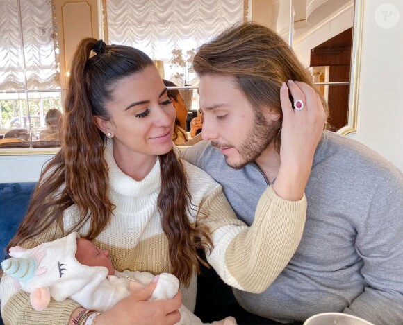 Martika, Umberto et leur fille Mia sur Instagram, le 17 novembre 2019