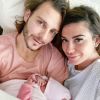 Martika avec son compagnon Umberto et leur fille Mia, sur Instagram, le 20 novembre 2019