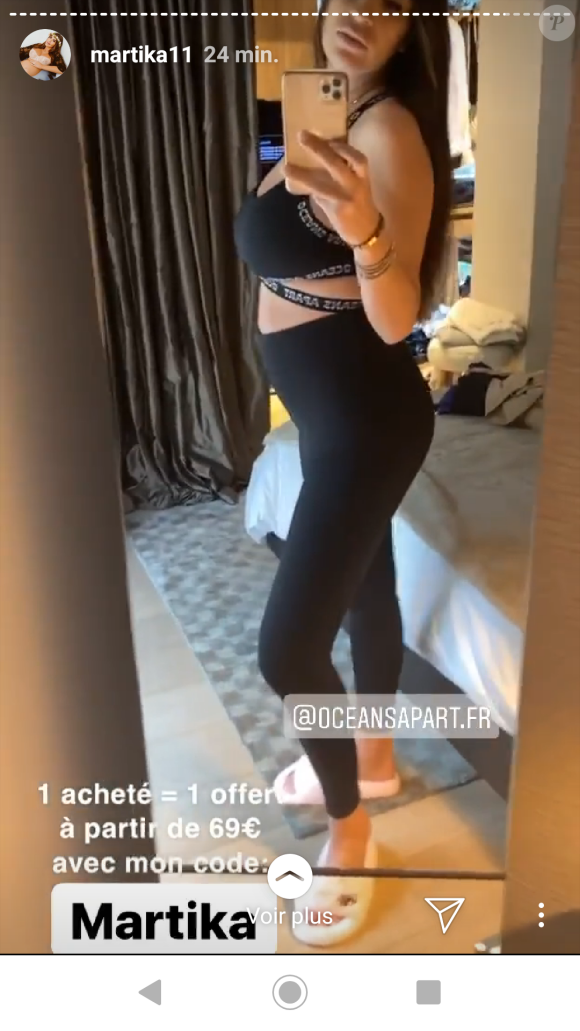 Martika parle de sa perte de poids sur Instagram, le 21 novembre 2019