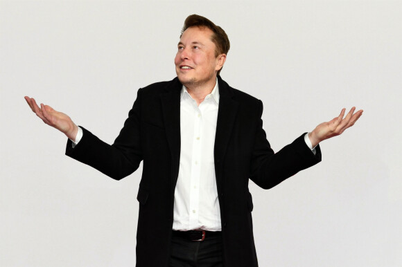 Elon Musk à la soirée The Golden Steering Wheel au Axel Springer SE à Berlin le 12 novembre 2019.