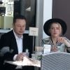 Elon Musk et sa ex-compagne Amber Heard vont déjeuner au Sweet Butter à Sherman Oaks le 11 juin 2017. © CPA / Bestimage