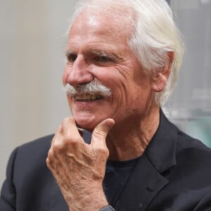 Yann Arthus-Bertrand lors de la présentation du livre de Yann Arthus-Bertrand "Laudato si" au Pavé d'Orsay à Paris, France, le 4 octobre 2018. © Coadic Guirec/Bestimage