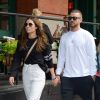 Exclusif - Jessica Biel et son mari Justin Timberlake sont allés diner avec des amis au restaurant Yves dans le quartier de Tribeca à Los Angeles, le 25 août 2019