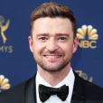 Justin Timberlake lors du photocall lors de la 70ème cérémonie des Primetime Emmy awards au théâtre Microsoft à Los Angeles le 17 septembre 2018.