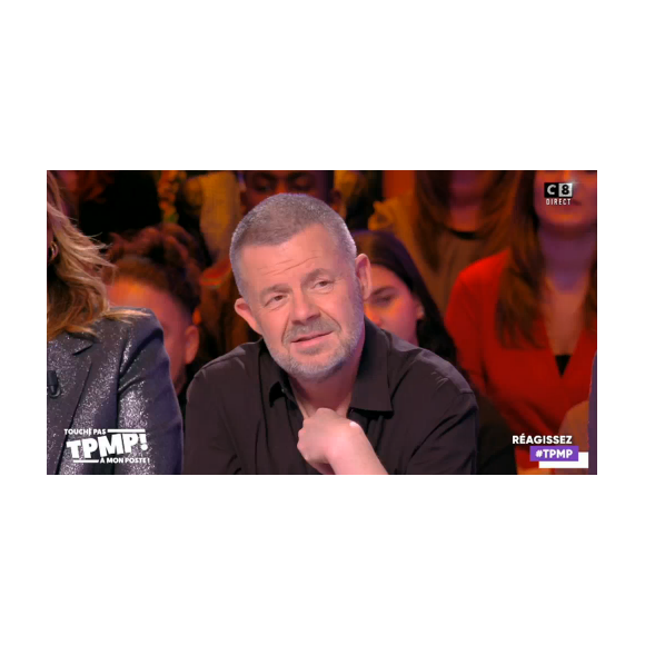 Eric Naulleau dans l'émission Touche pas à mon poste - 25 novembre 2019, C8
