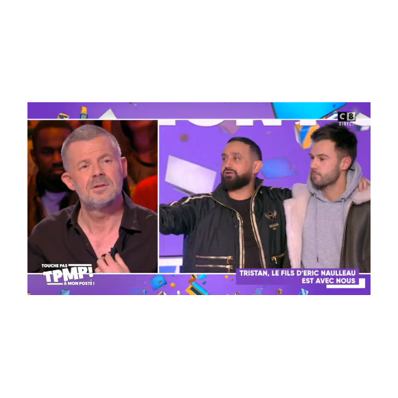 Le fils d'Eric Naulleau dans l'émission Touche pas à mon poste - 25 novembre 2019, C8