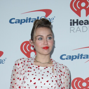 Miley Cyrus à la soirée iHeartRadio du 2e jour du Festival de Musique à Las Vegas, le 23 septembre 2017.