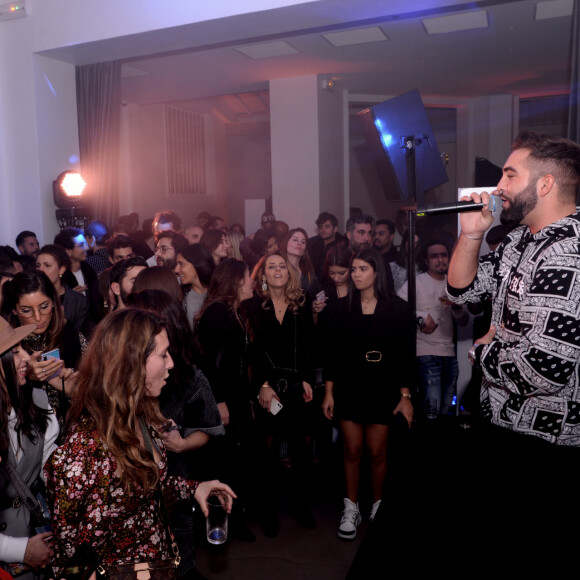 Exclusif - Kendji Girac assiste au lancement de la collection "Artmakers" d'Eleven Paris aux Salons Hoche à Paris le 27 novembre 2019. © Rachid Bellak/Bestimage