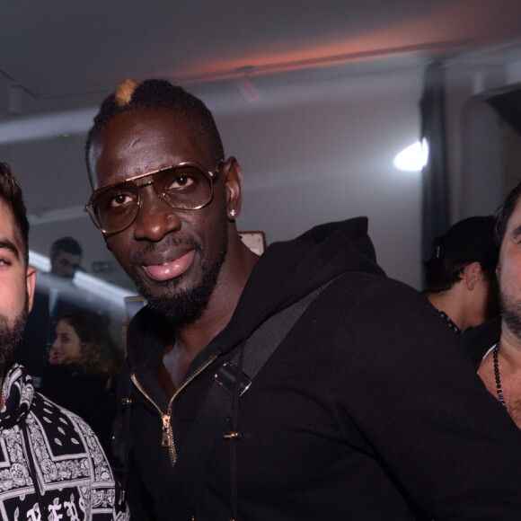 Exclusif - Kendji Girac et Mamadou Sakho assistent au lancement de la collection "Artmakers" d'Eleven Paris aux Salons Hoche à Paris le 27 novembre 2019. © Rachid Bellak/Bestimage