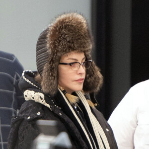 Madonna, à l'aéroport JFK de New York. Le 13 janvier 2019.