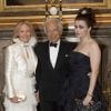 Ralph Lauren et sa femme Ricky, Helena Bonham-Carter - Le prince William organise un dîner pour encourager le "Royal Marsden" sur sa recherche contre le cancer à Windsor le 13 mai 2014.