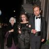 Helena Bonham Carter, son compagnon Rye Dag Holmbon et sa mère Elena Propper de Callejon - Les célébrités arrivent à la soirée 'The Harper's Bazaar Women Of The Year Awards' à l'hôtel Claridge's à Londres, le 29 octobre 2019.