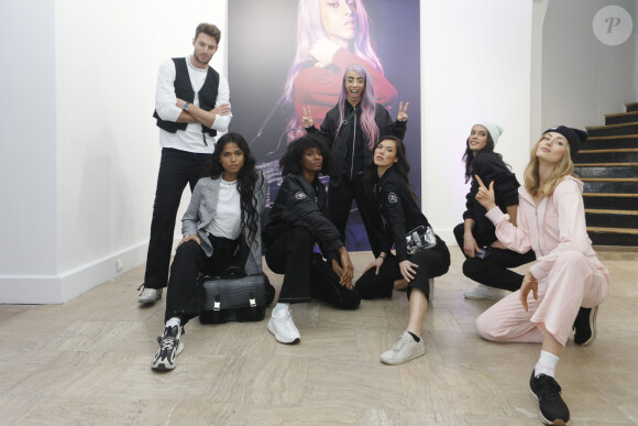 Bilal Hassani à la soirée de lancement de la collection "Bilal Hassani x D.C.M. Jennyfer" à la galerie Jospeh à Paris, le 28 novembre 2019. © Christophe Clovis/Bestimage