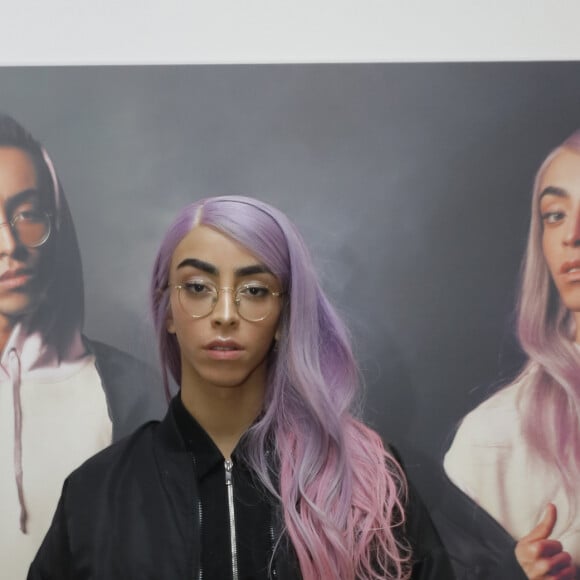 Bilal Hassani à la soirée de lancement de la collection "Bilal Hassani x D.C.M. Jennyfer" à la galerie Jospeh à Paris, le 28 novembre 2019. © Christophe Clovis/Bestimage