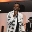 Azize Diabaté Abdoulaye a chanté un extrait de son album à venir lors de la 3ème édition du "Grand dîner" à l'hôtel Marriott Champs Elysées à Paris, le 27 novembre 2019. © Christophe Clovis / Bestimage