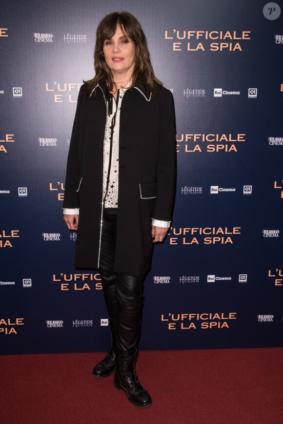 Emmanuelle Seigner - Photocall du film "J'accuse" à Rome. Le 18 novembre 2019