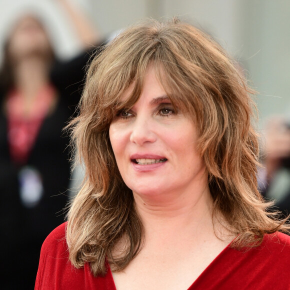 Emmanuelle Seigner à la cérémonie de clôture du 76ème Festival International du Film de Venise (Mostra), le 7 septembre 2019.