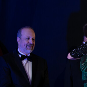 Marion Cotillard et Melita Toscan Du Plantier au photocall de la cérémonie d'ouverture de la 18ème édition du Festival International du Film de Marrakech (FIFM), le 29 novembre 2019. © Romuald Meigneux/Bestimage