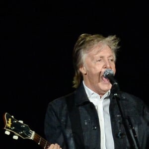 Paul McCartney en concert à Sao Paulo au Brésil le 26 mars 2019.