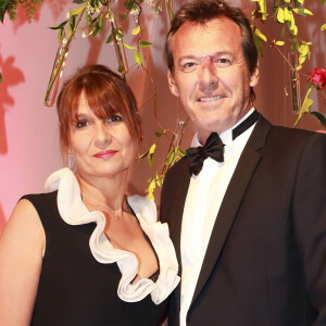 Jean-Luc Reichmann et sa femme Nathalie - Gala du 75ème Grand Prix de Monaco le 28 mai 2017. © Claudia Albuquerque/Bestimage