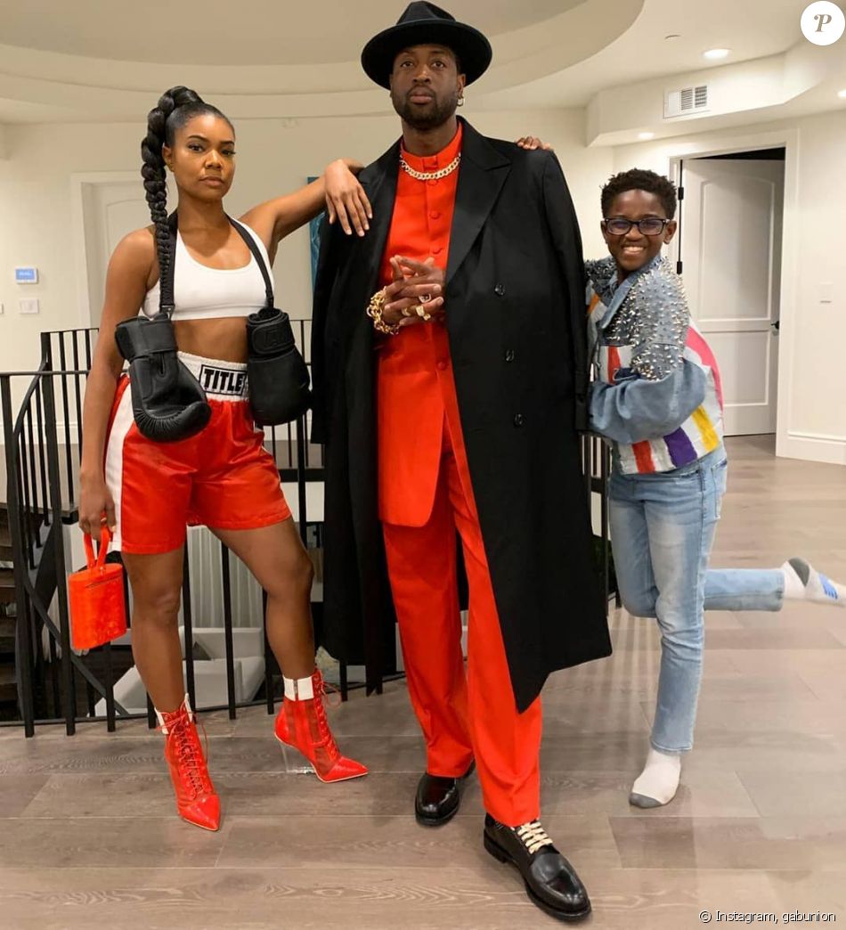 Gabrielle Union Dwayne Wade Et Son Fils Zion Pour Halloween Le 31   5234975 Gabrielle Union Dwayne Wade Et Son Fils 950x0 2 