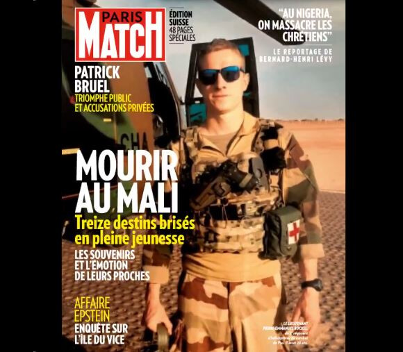 Couverture du magazine "Paris Match", numéro du 4 décembre 2019.