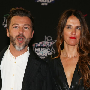 Christophe Maé et sa femme Nadège Sarron - 21e édition des NRJ Music Awards au Palais des festivals à Cannes le 9 novembre 2019. © Dominique Jacovides/Bestimage