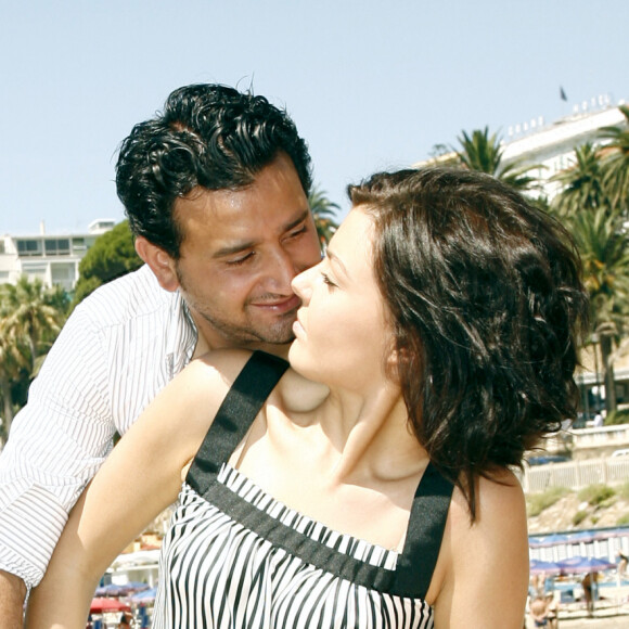 Cyril Hanouna et Emilie à San Remo le 14/07/2007