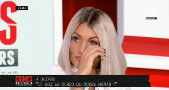 Aurélie Dotremont invitée dans "Crimes" - 2 décembre 2019, NRJ 12