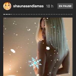 Shauna Sand sur son compte Instagram. Le 8 décembre 2019.