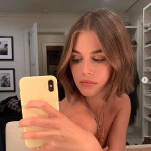 Kaia Gerber. Octobre 2019.