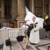 Père Jaffré - Messe en hommage à Johnny Hallyday en l'église La Madeleine à Paris, deux ans après sa mort. Le 9 décembre 2019 © Tiziano Da Silva / Bestimage