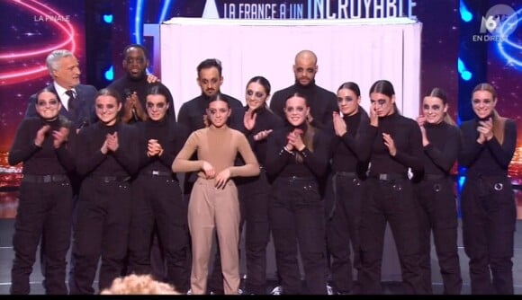 The Revolutionnary lors de la finale d'"Incroyable talent 2019", le 10 décembre, sur M6