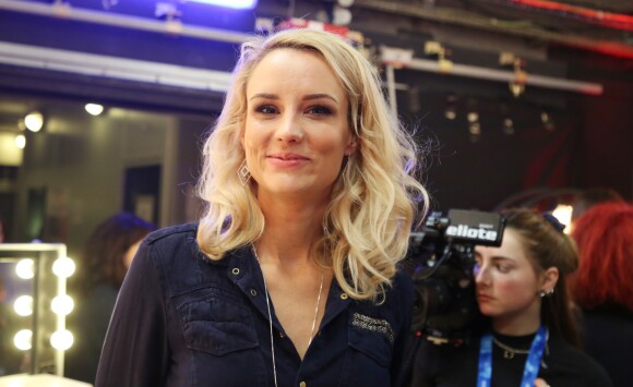 Exclusif - Elodie Gossuin-Lacherie (Miss France 2001) lors de l'enregistrement de l'émission "Tout le monde chante contre le cancer" au Palais des Sports à Paris, diffusée le 3 janvier 2019 sur W9. © M.Ausset Lacroix-D.Guignebourg / Bestimage