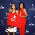 Teri Hatcher en robe sexy et... chaussures de running avec sa fille Emerson Tenney lors de la Nuit des Champions caritative de l'association New York Road Runners à New York le 2 novembre 2018, deux jours avant de courir le marathon de New York.