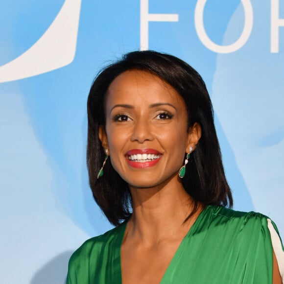 Sonia Rolland - Photocall de Monte Carlo Gala for the Global Ocean sur les terrasses de l'opéra de Monte-Carlo le 26 septembre 2019. © Bruno Bebert / Bestimage