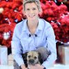 Exclusif - Hélène Gateau et son chien Colonel - Enregistrement de l'émission "Vivement Dimanche" présentée par M.Drucker et diffusée le 17 novembre 2019 sur France 2. Le 9 novembre 2019 © Guillaume Gaffiot / Bestimage