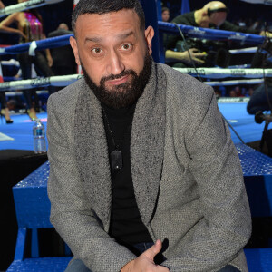 Cyril Hanouna lors du gala de boxe Univent à l'AccorHotels Arena de Paris pour le championnat du monde WBA le 15 novembre 2019. © Veeren / Bestimage