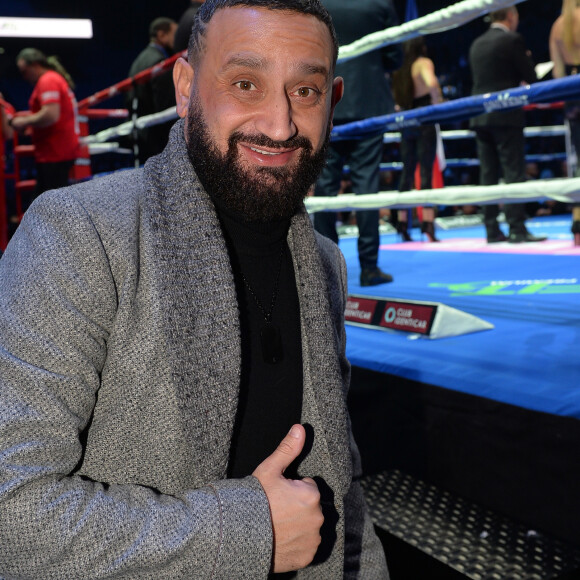 Cyril Hanouna lors du gala de boxe Univent à l'AccorHotels Arena de Paris pour le championnat du monde WBA le 15 novembre 2019. © Veeren / Bestimage