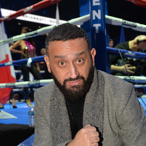 Cyril Hanouna lors du gala de boxe Univent à l'AccorHotels Arena de Paris pour le championnat du monde WBA le 15 novembre 2019. © Veeren / Bestimage