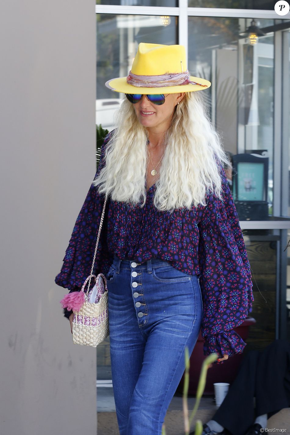 Laeticia Hallyday à Los Angeles le 13 septembre 2019 ...