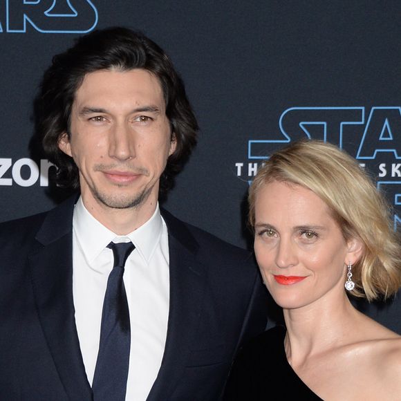 Adam Driver et sa femme Joanne Tucker à la première de "Star Wars: The Rise Of Skywalker" à Los Angeles, le 16 décembre 2019.