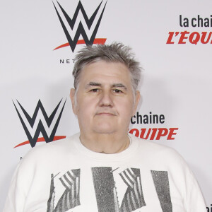 Pierre Ménès - Soirée WWE Live Event à l'Accor Hotels Arena à Paris le 14 mai 2019. © Marc Ausset-Lacroix/Bestimage