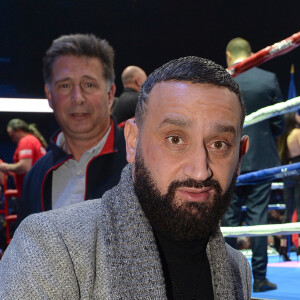 Cyril Hanouna lors du gala de boxe Univent à l'AccorHotels Arena de Paris pour le championnat du monde WBA le 15 novembre 2019. © Veeren / Bestimage