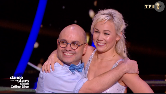 Yoann Riou et Emmanuelle Berne - "Danse avec les stars" saison 10, le 12 octobre 2019.