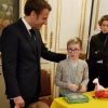 L'association SUPER "MAX I MOM" a partagé plusieurs photos des coulisses du Noël de l'Elysée, auprès de Brigitte et Emmanuel Macron ainsi que de Valérie Trierweiler, le 18 décembre 2019.