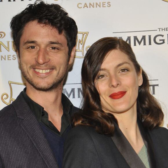 Valerie Donzelli et Jeremie Elkaim à la soirée de l'équipe du film "The Immigrant" à la plage Magnum de Cannes - 66 eme Festival du Film de Cannes 2013