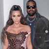 Kim Kardashian et Kanye West ont assisté à la soirée du réveillon de Noël des Kardashian, chez Kourtney Kardashian. Los Angeles, le 24 décembre 2019.