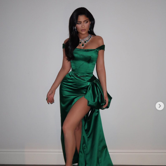 Kylie Jenner a assisté à la soirée du réveillon de Noël des Kardashian, chez Kourtney Kardashian. Los Angeles, le 24 décembre 2019.