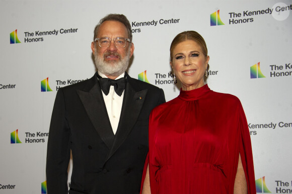 Tom Hanks et sa femme Rita Wilson - Les célébrités lors du dîner d'artiste officiel en l'honneur des récipiendaires de la 42ème cérémonie annuelle du Kennedy Center Honors à Washington D.C, le 7 décembre 2019. 07/12/2019 - Washington D.C